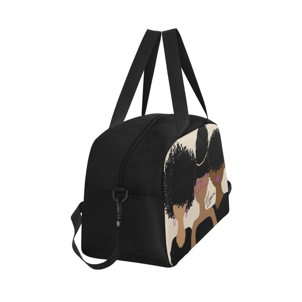 Curly Girl Trio Gym Bag w/shoe compartment