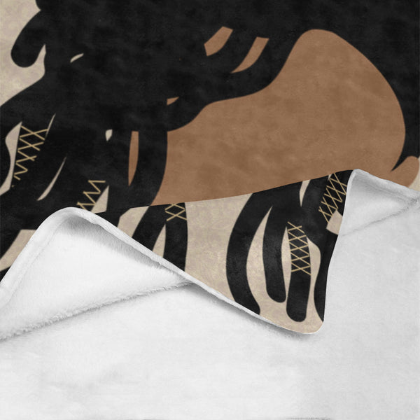 Butterfly locs 60x80 blanket