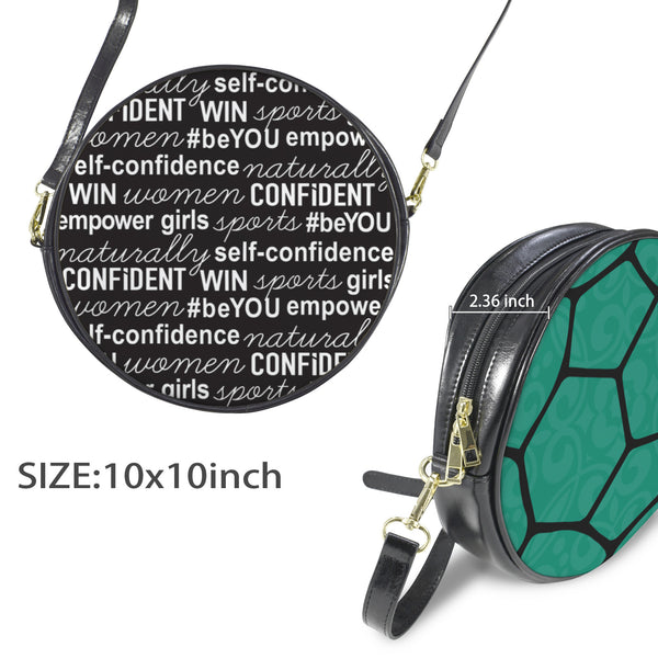Large (green) soccer crossbody