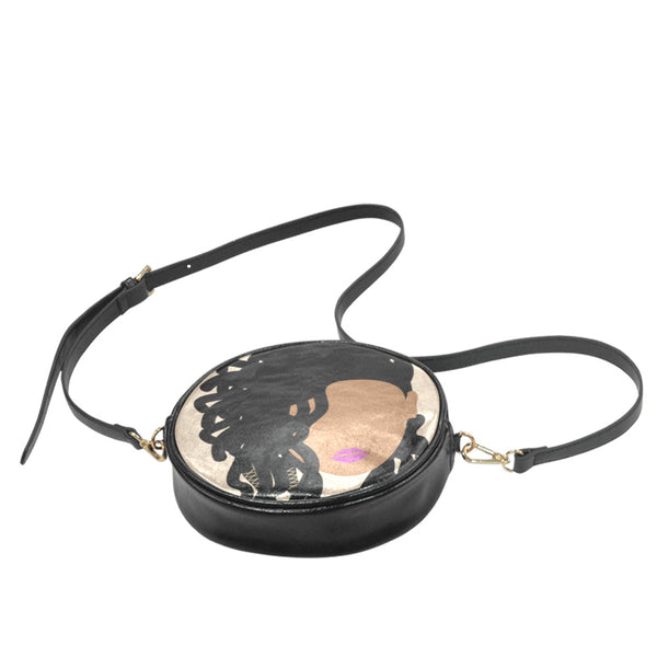 Butterfly Locs Circle Crossbody