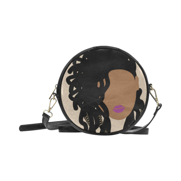 Butterfly Locs Circle Crossbody