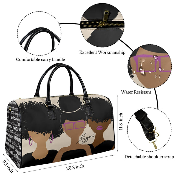 Curly Girl Trio OVERSIZE Travel Bag