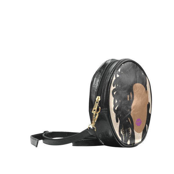 Butterfly Locs Circle Crossbody