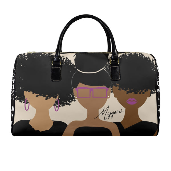 Curly Girl Trio Oversize Travel bag.Mygani