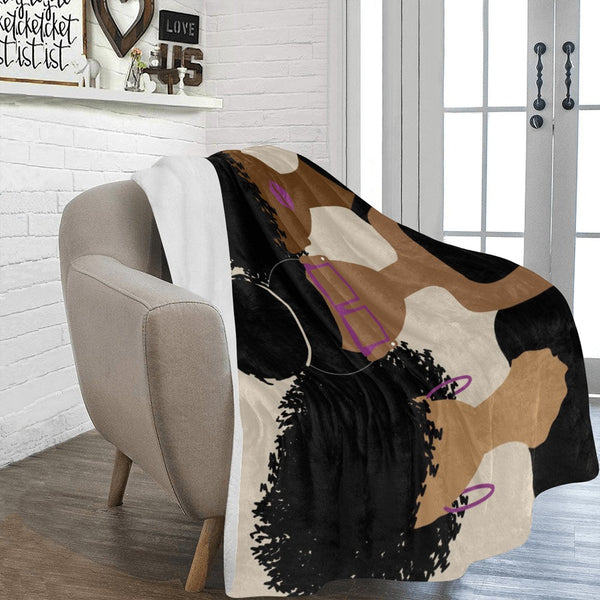 Curly Girl Trio blanket.Mygani