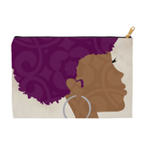 Royal Curls ( 2 sizes) Accessory Pouches