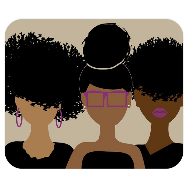 Curly Girl Trio Mousepad