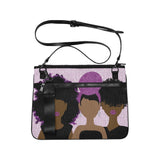 Wrapped In Purple Laptop Bag/Crossbody/Clutch