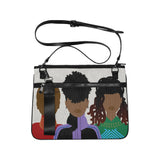 Black Princess 2 Laptop Bag/Crossbody/Clutch