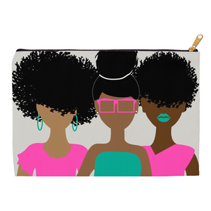 Curly Girl Trio (Pink) Pouch