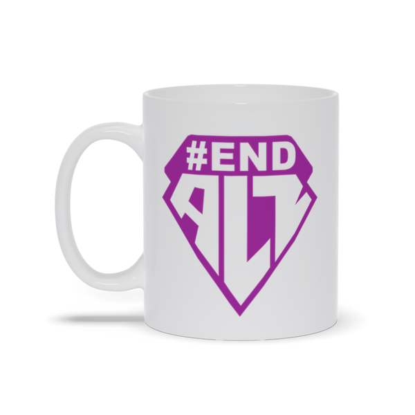 End ALZ mug. Mygani
